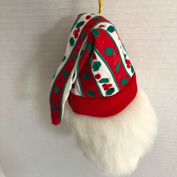 Vtg Santa Claus Ornament with Bells - Picture 4 of 8